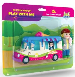 Picture of Mitzvah Kinder Ice Cream Truck 2 Piece Set